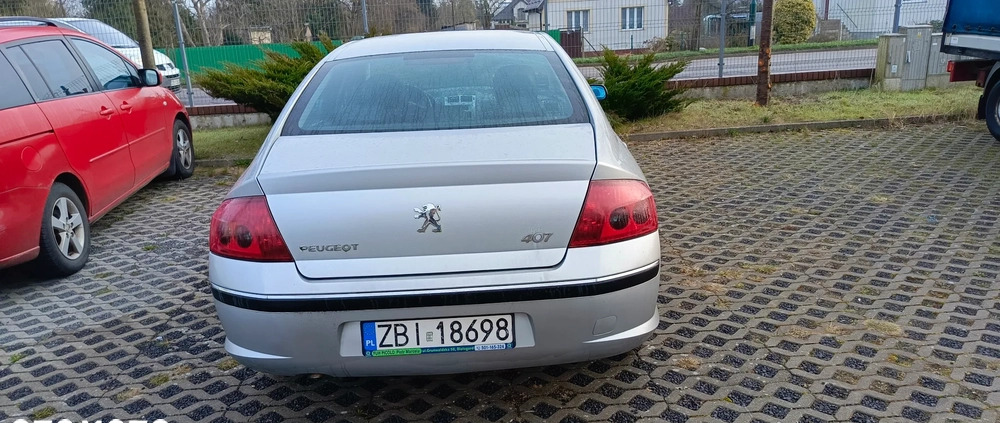 Peugeot 407 cena 7500 przebieg: 248000, rok produkcji 2007 z Białogard małe 16